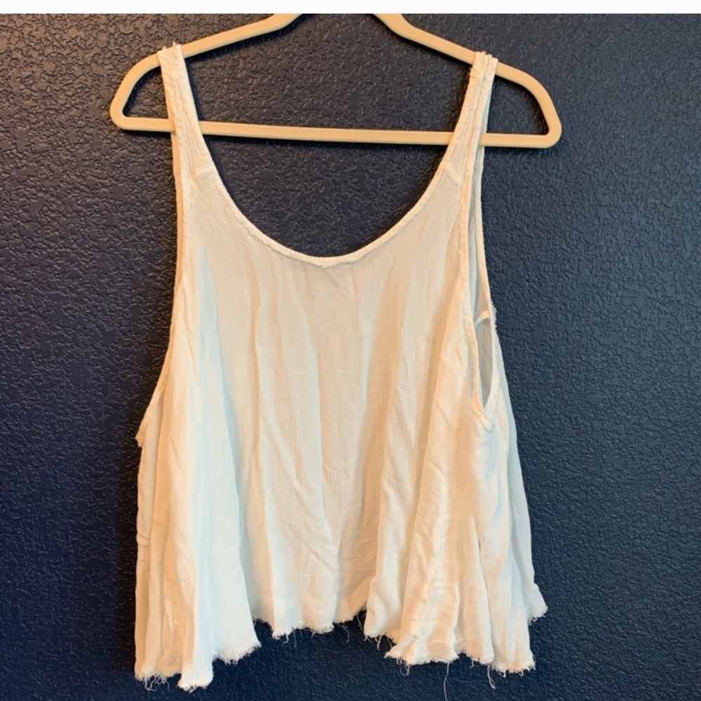 Intimately Free Gauzey Trapeze Top